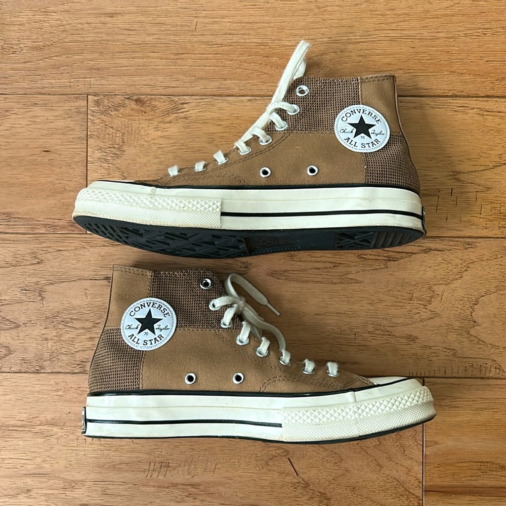 Converse High-Top Brown Sneakers